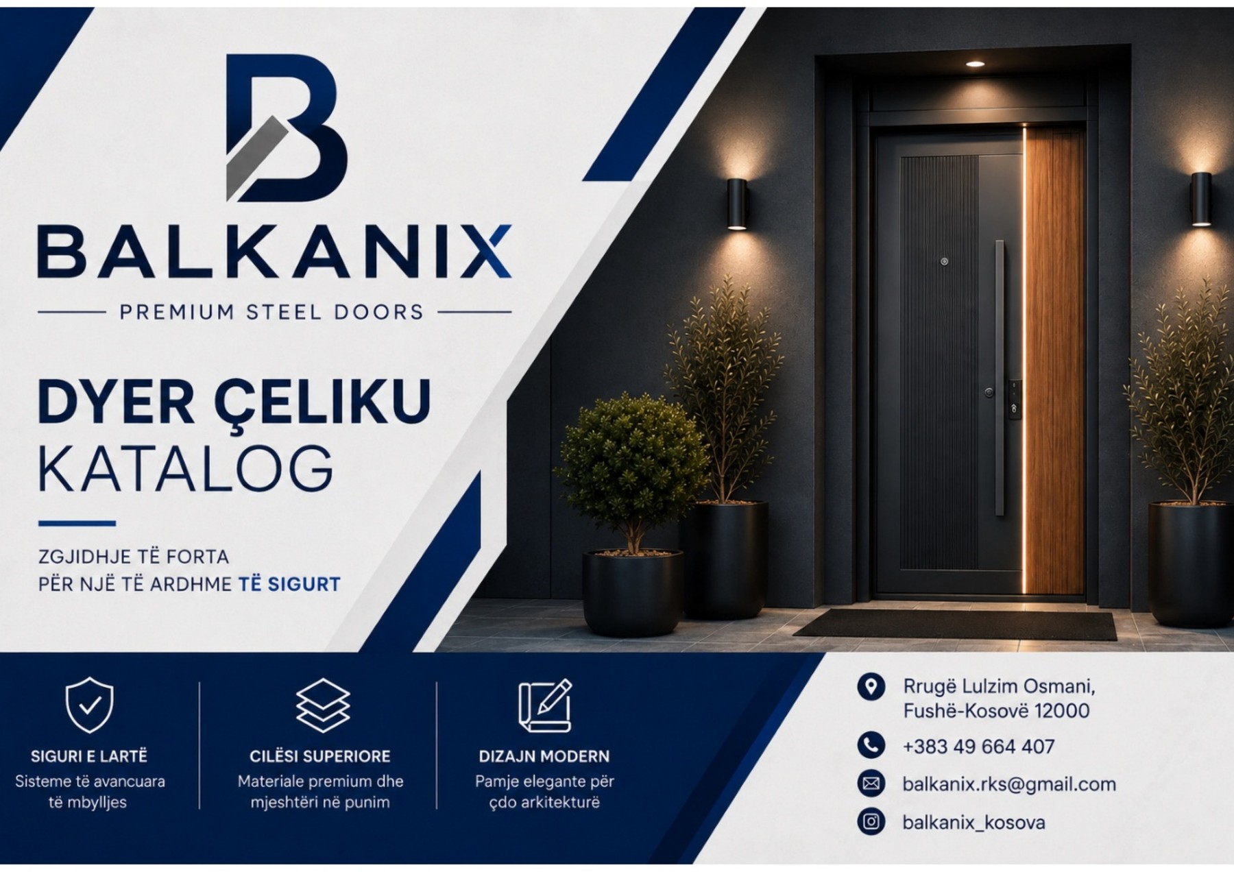 BALKANIX Steel Doors Catalog — Kapak